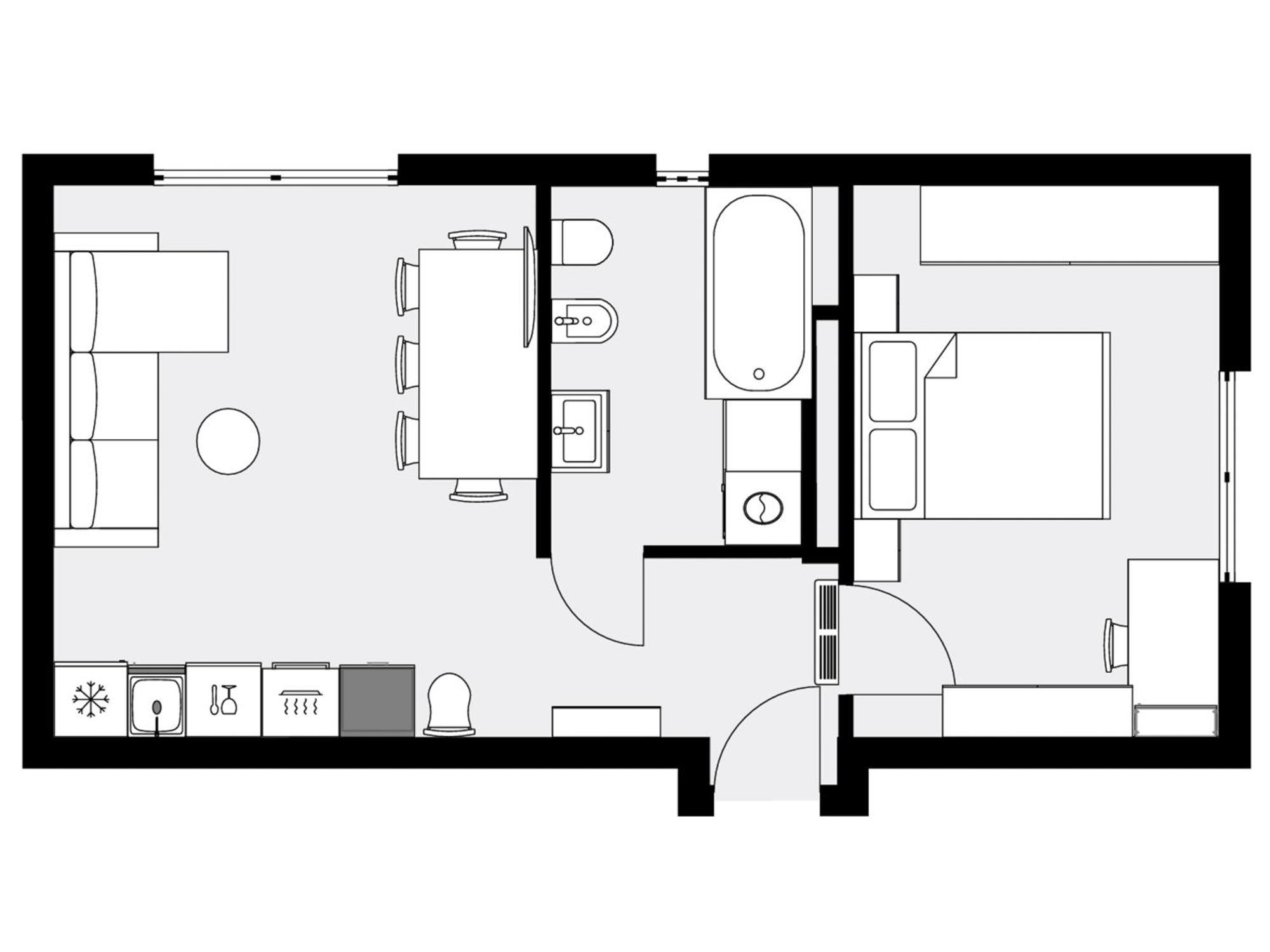 Urban Apartments Premium No 3, Free Private Parking, Self Check-In خوجوف المظهر الخارجي الصورة